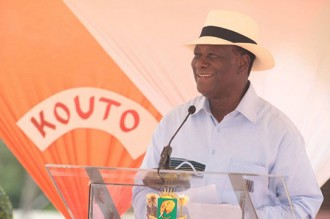 Côte dÂ’Ivoire : Ouattara invite les cadres de Kouto, Kolia et Gbon à  taire leurs querelles